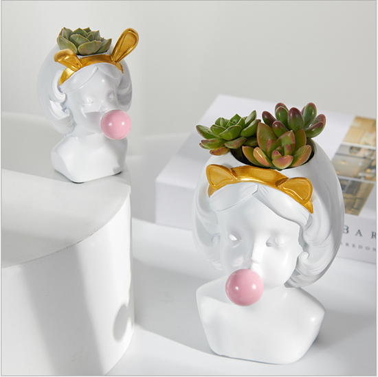 Bubble Gum Ceramic Vases